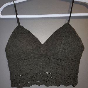SOLD Mooloola crochet crop top